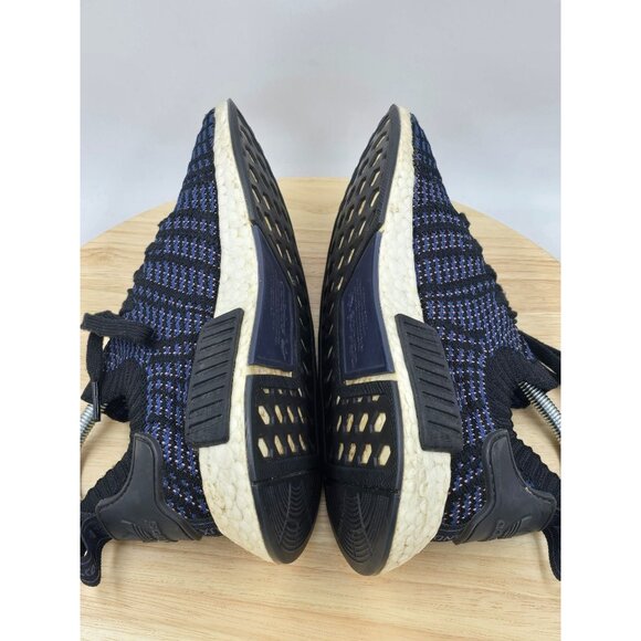 Adidas NMD_R1 STLT Primeknit Noble Indigo Athletic Running Shoes Womens sz 7 - Picture 6 of 9